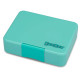 Yumbox Snack Φαγητοδοχείο με 3 χωρίσματα (Miami Aqua - Rainbow)