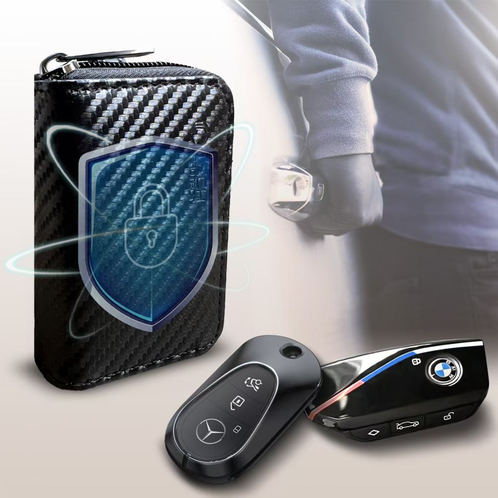 Tech-Protect KLR300 Θήκη Προστασίας Κλειδιών Keyless RFID Signal Blocker Case (Carbon)