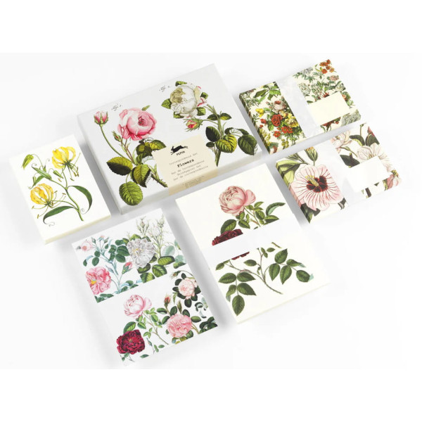 Σετ Αλληλογραφίας - Λουλούδια