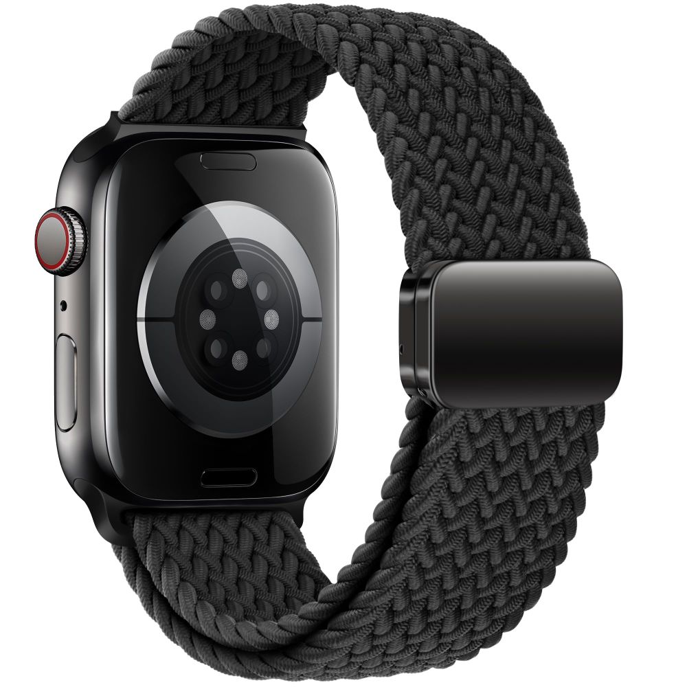 Tech-Protect Nylonmag Λουράκι για Apple Watch 6 / 7 / 8 / 9 / 10 / SE / ULTRA 1 / 2 (44 / 45 / 46 / 49 mm) (Μαύρο)