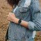 Tech-Protect Nylon λουράκι για Apple Watch 6 / 7 / 8 / 9 / 10 / SE / ULTRA 1 / 2 (44 / 45 / 46 / 49 mm) (Μαύρο)