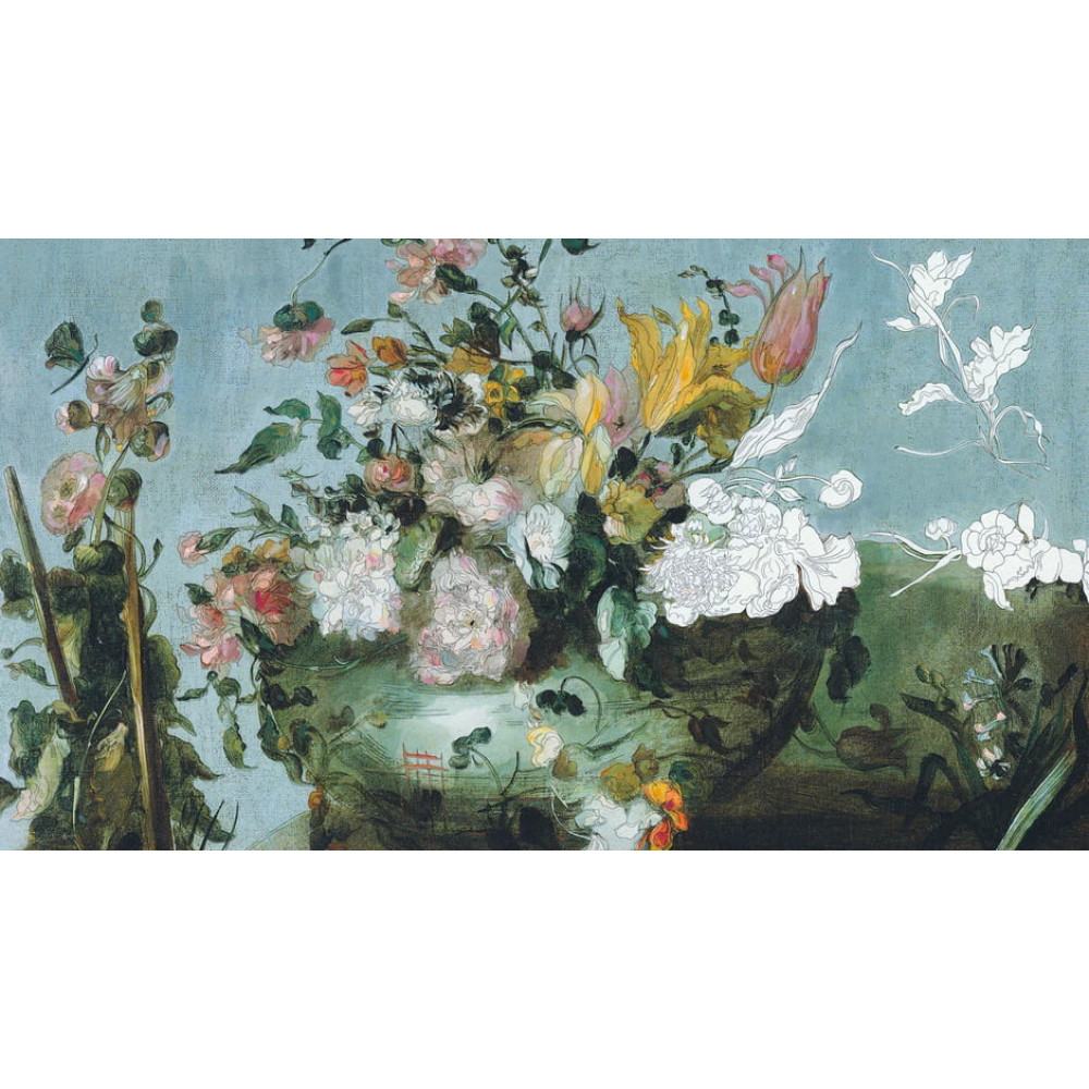 Watercolour Postcard Book - Floral