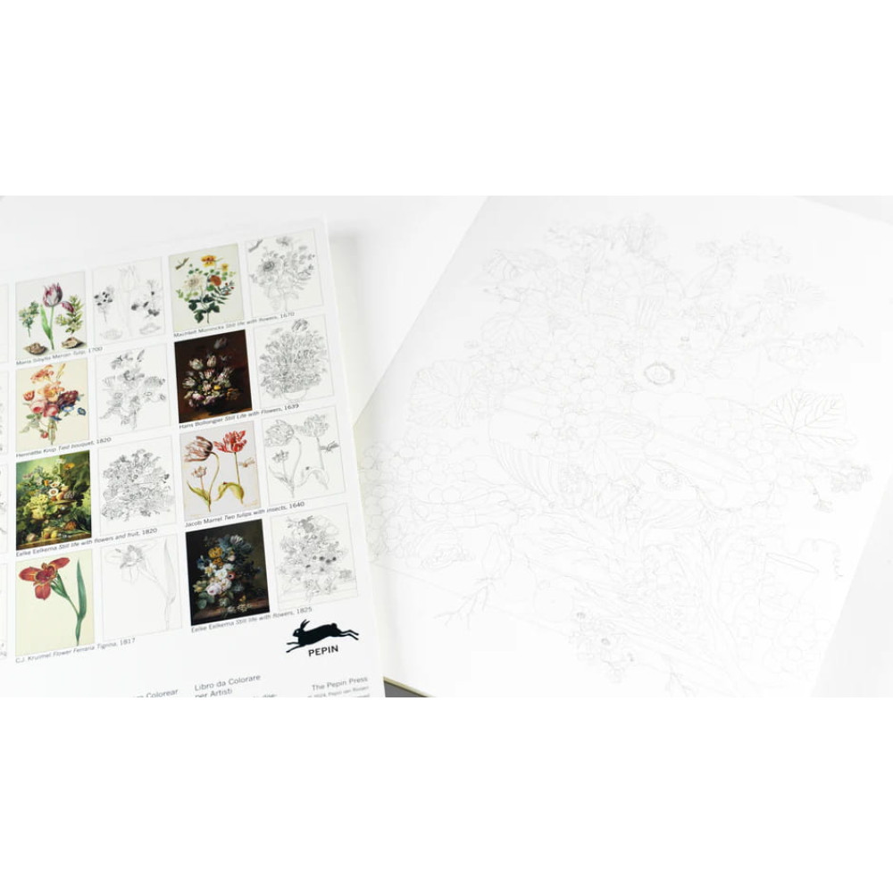 Artists’ Colouring Book - Floral Images