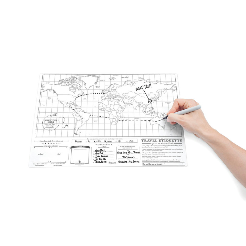Luckies Scratch Map™ Original Travel Edition Παγκόσμιος Χάρτης