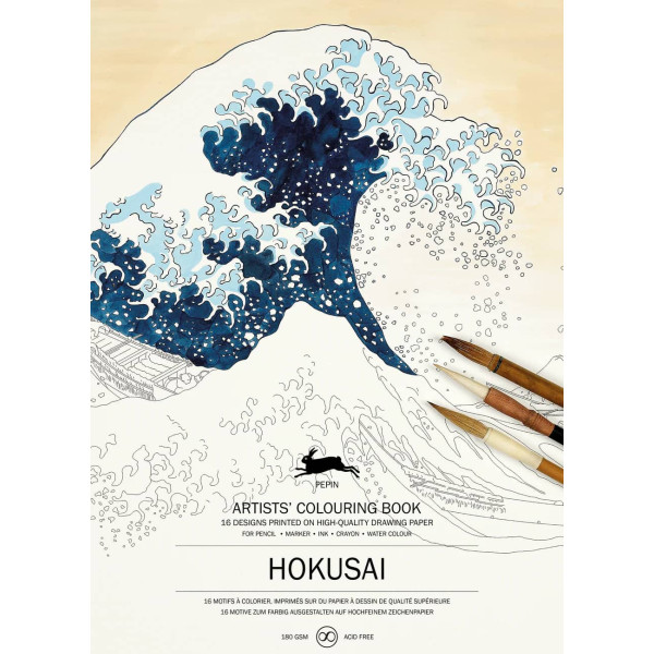 Artists’ Colouring Book - Hokusai