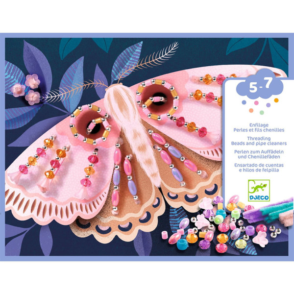 Djeco Δημιουργώ Εικόνες με Χάντρες "Πεταλούδα"