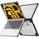 Tech-Protect Smartshell Pro για Macbook Air 13" M2 / M3 / M4 / 2023-2025 (Μαύρο/Διάφανο)