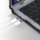 Tech-Protect Smartshell Pro για Macbook Air 13" M2 / M3 / M4 / 2023-2025 (Μαύρο/Διάφανο)