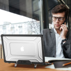 Tech-Protect Smartshell Pro για Macbook Air 13" M2 / M3 / M4 / 2023-2025 (Μαύρο/Διάφανο)