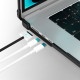Tech-Protect Smartshell Pro για Macbook Air 15" M2 / M3 / M4 / 2023-2025 (Μαύρο/Διάφανο)