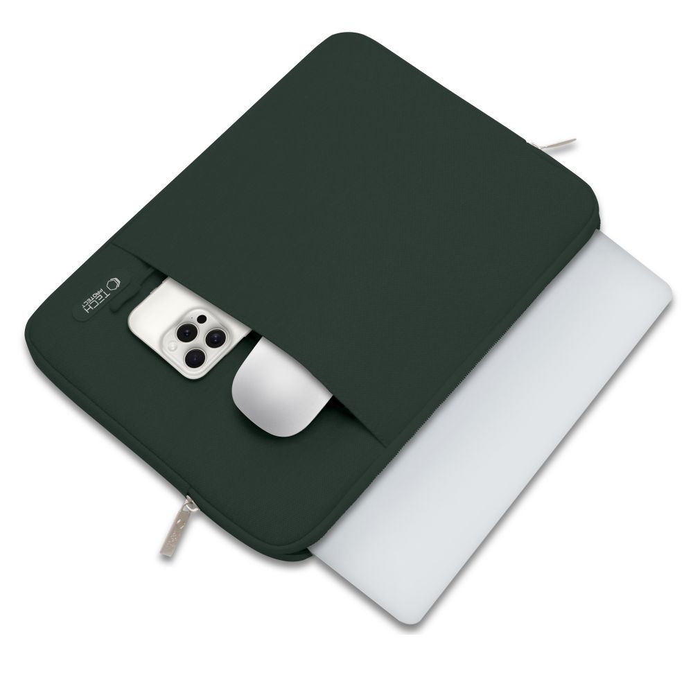 Tech-Protect Sleevy Θήκη Τσάντα για Laptop 13" έως 14" (Midnight Green)