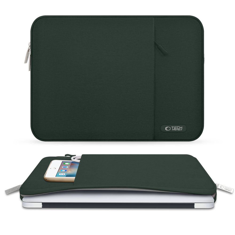 Tech-Protect Sleevy Θήκη Τσάντα για Laptop 13" έως 14" (Midnight Green)