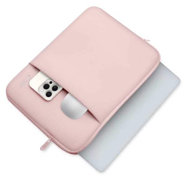 Tech-Protect Neopren Θήκη Τσάντα για Laptop 14'' (Dusty Rose)