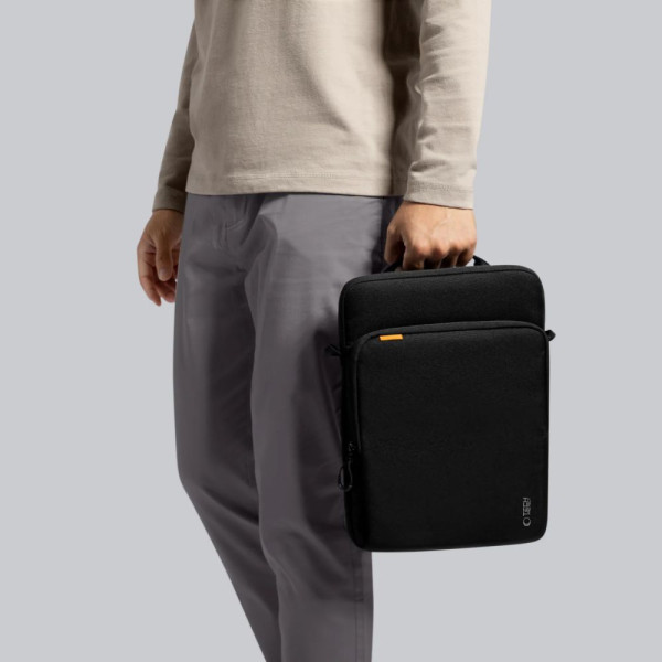 Tech-Protect DEFENDER VR Τσάντα Ώμου / Χειρός για Laptop 15-16" (Black)