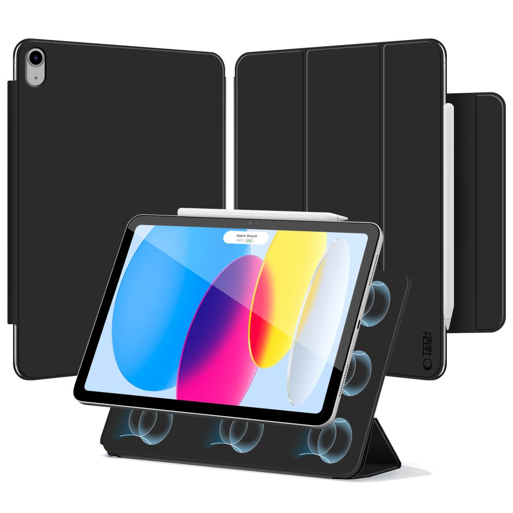 Tech-Protect Smartcase Magnetic Θήκη για Apple iPad 10.9” 10 / 2022 / 11” 11 / 2025 (Μαύρο)