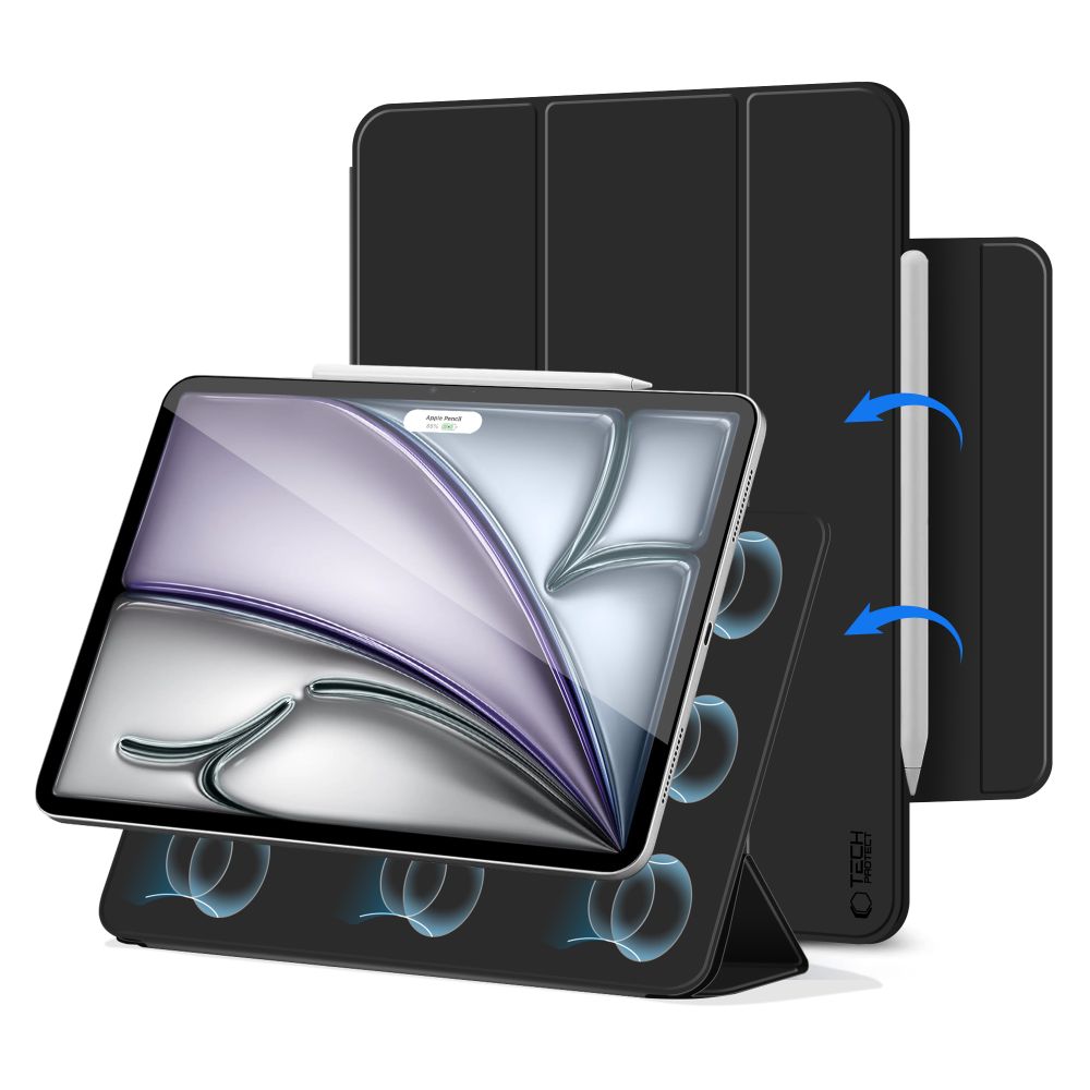 Tech-Protect Smartcase Magnetic Θήκη για Apple iPad Air 13” 1 / 2 / 2024-2025 (Μαύρο)