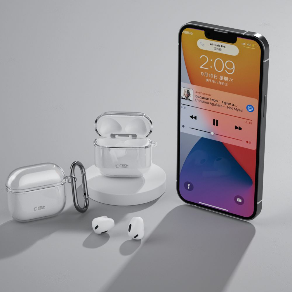  Tech-Protect Flexair Θήκη για Apple AirPods 4 (Δι΄αφανο)