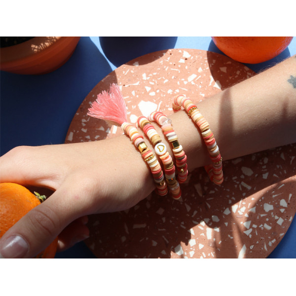 Petite Epicerie Μείγμα από Χάντρες και Φυλαχτά Heishi - Μαρακές