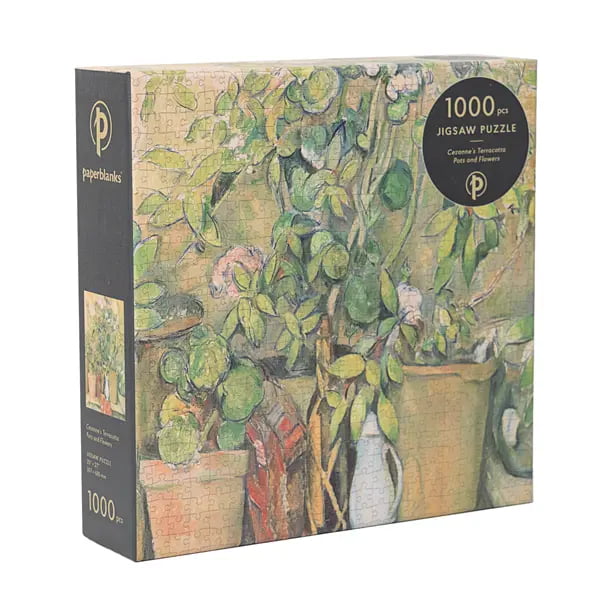 Cezanne’s Terracotta Pots and Flowers Paperblanks Jigsaw Πάζλ 1000τμχ