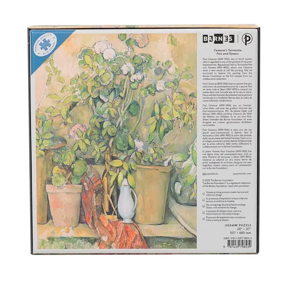 Cezanne’s Terracotta Pots and Flowers Paperblanks Jigsaw Πάζλ 1000τμχ