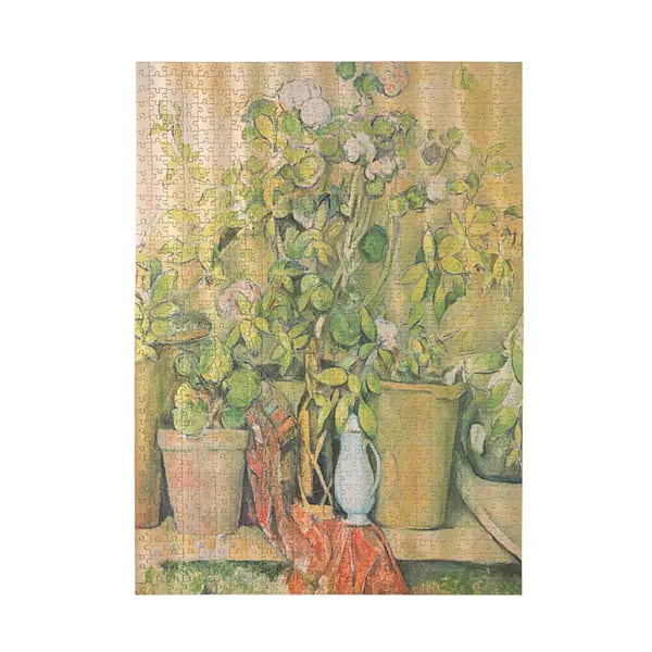 Cezanne’s Terracotta Pots and Flowers Paperblanks Jigsaw Πάζλ 1000τμχ