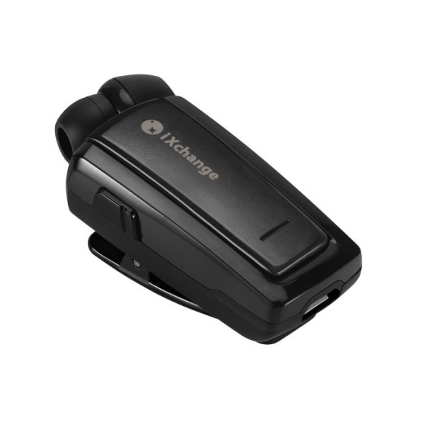 iXchange UA-25 V2.0 Retractable BT Mini Headset (Μαύρο)
