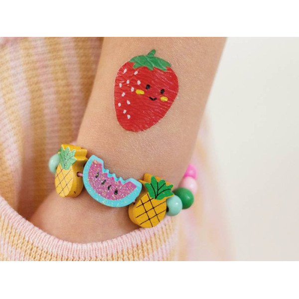 Petite Epicerie Σετ Κοσμημάτων για Παιδιά - Βραχιόλι με Φρούτα