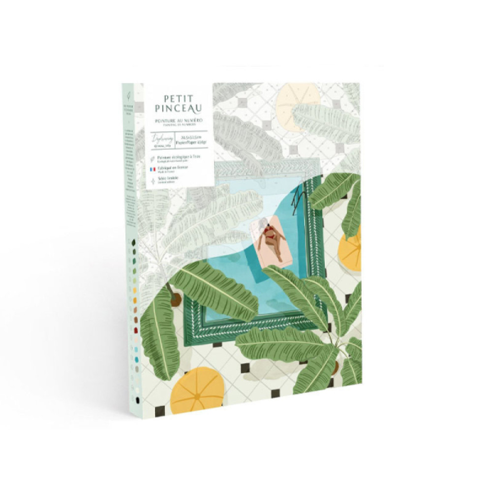 Petite Epicerie Σετ Ζωγραφικής με Αριθμό - Μικρό Πινέλο - Ονειροπόληση από τη Nora Dong
