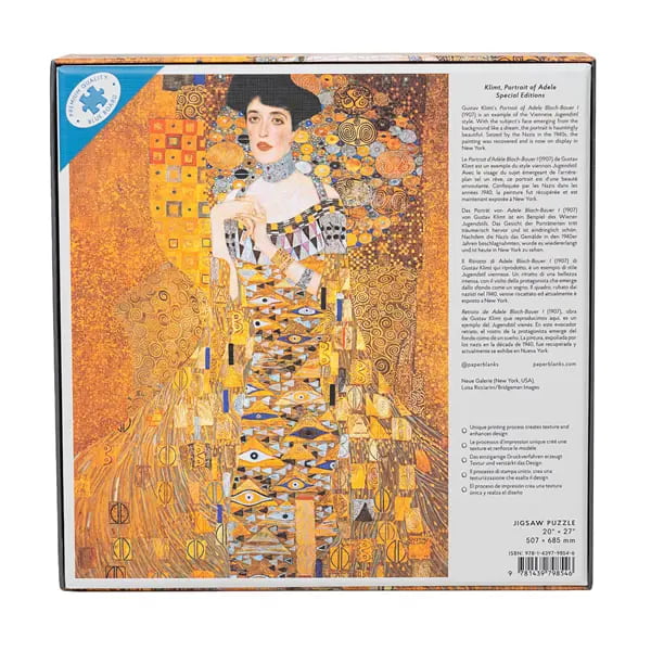 Klimt, Portrait of Adele Paperblanks Jigsaw Πάζλ 1000τμχ