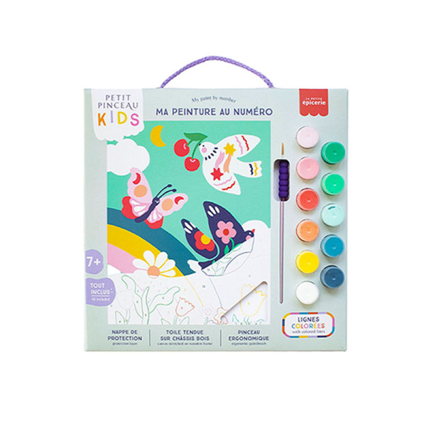Petite Epicerie Σετ Ζωγραφικής Πινέλο για Μικρά Παιδιά -  Άνοιξη