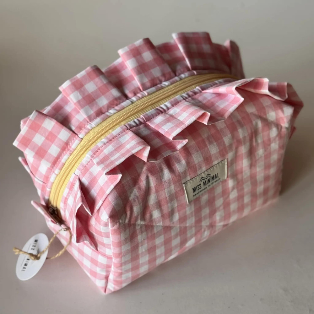 Miss Minimal Zipper Box Νεσεσέρ Amanda Romantic (22 x 13 x 13cm)