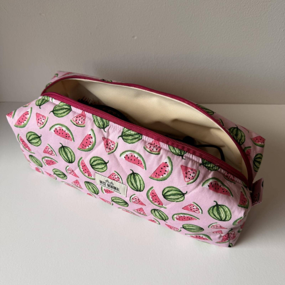 Miss Minimal Hair Tool Bag Watermelon