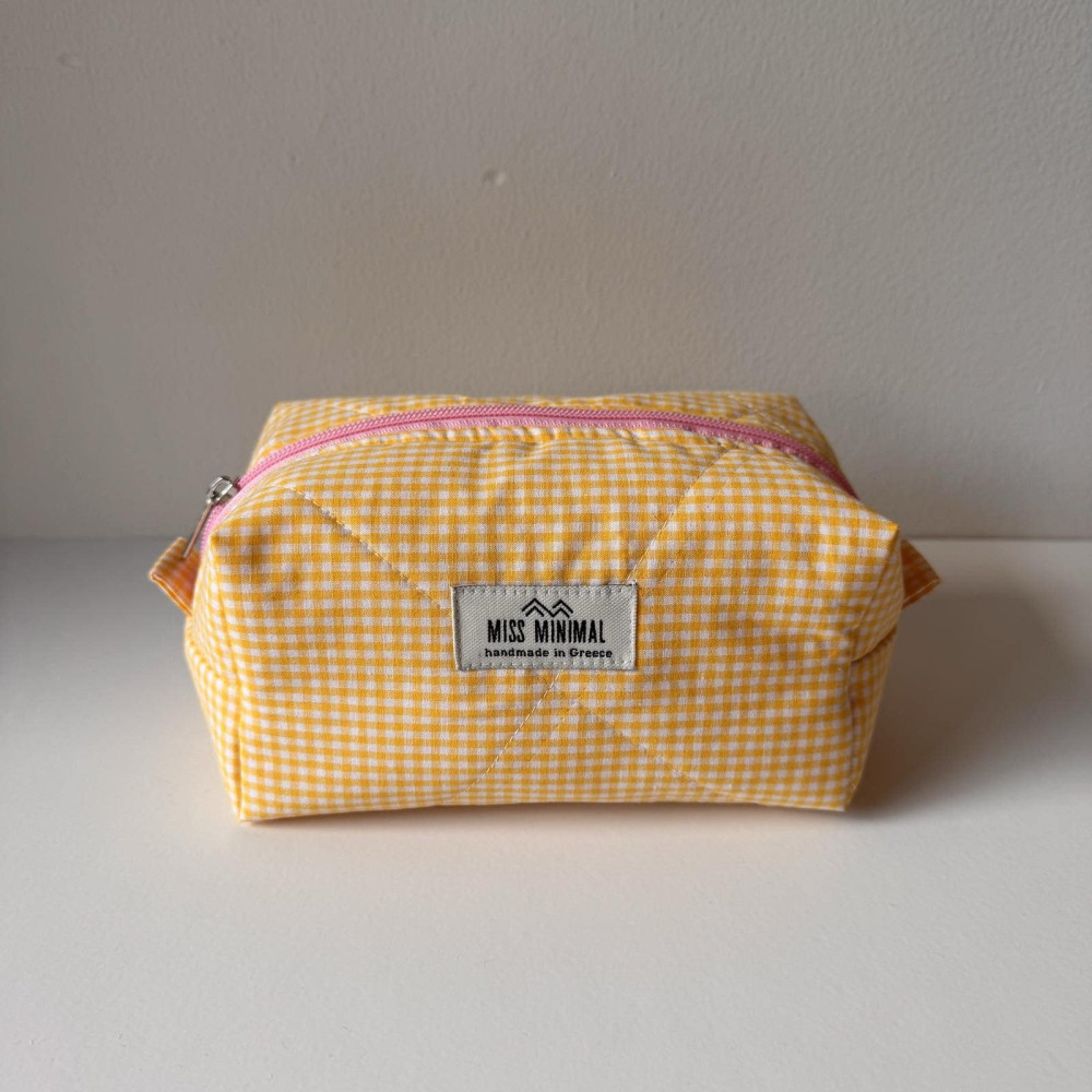 Miss Minimal Mini Zipper Box Νεσεσέρ Sunny 