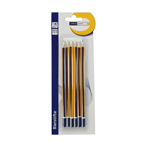 Σετ μολυβιών HB-H-2H-3H-B-2B, 6Χ