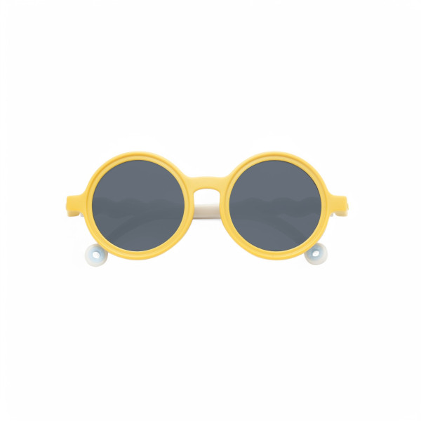 OLIVIO&CO Παιδικά Γυαλιά Ηλίου Στρογγυλά Seaside Stripes - Vacation Yellow 18-36 Μηνών