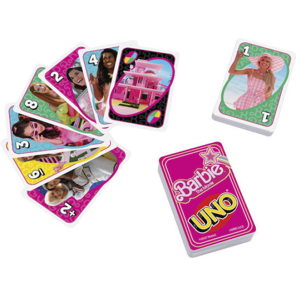 Mattel: Uno Barbie Movie - 4Lb Επιτραπέζιο Παιχνίδι με Κάρτες (HPY59)