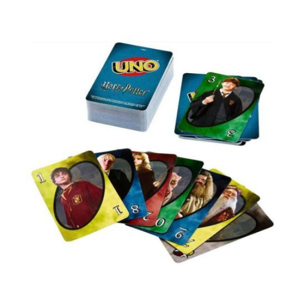 Mattel UNO Harry Potter Επιτραπέζιο Παιχνίδι με Κάρτες (FNC42)