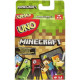 Mattel UNO Minecraft Επιτραπέζιο Παιχνίδι με Κάρτες (Excl.) (FPD61)