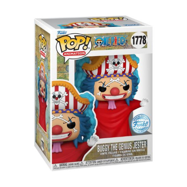 Φιγούρα Funko Pop! Animation: One Piece - Buggy The Genius Jester (Special Edition) #1778 Vinyl Figure