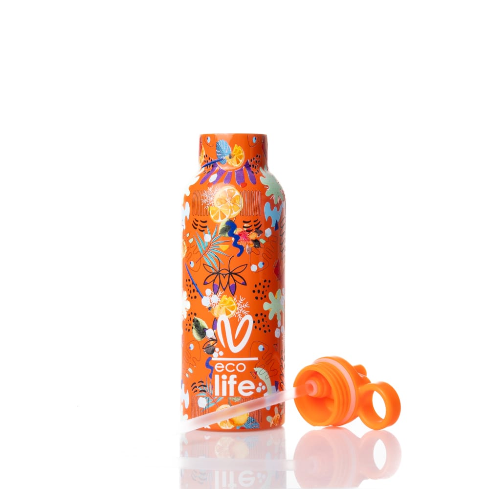 EcoLife x Vasiliki Ice Ανοξείδωτο Μπουκάλι Θερμός 500ml