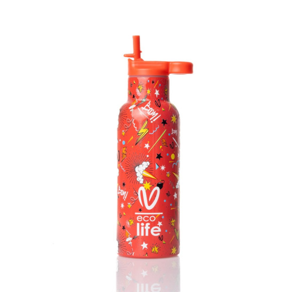 EcoLife x Vasiliki Spitha Ανοξείδωτο Μπουκάλι Θερμός 500ml