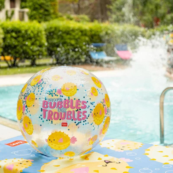 Legami VB0011 Φουσκωτή Μπάλα Θαλάσσης Pufferfish