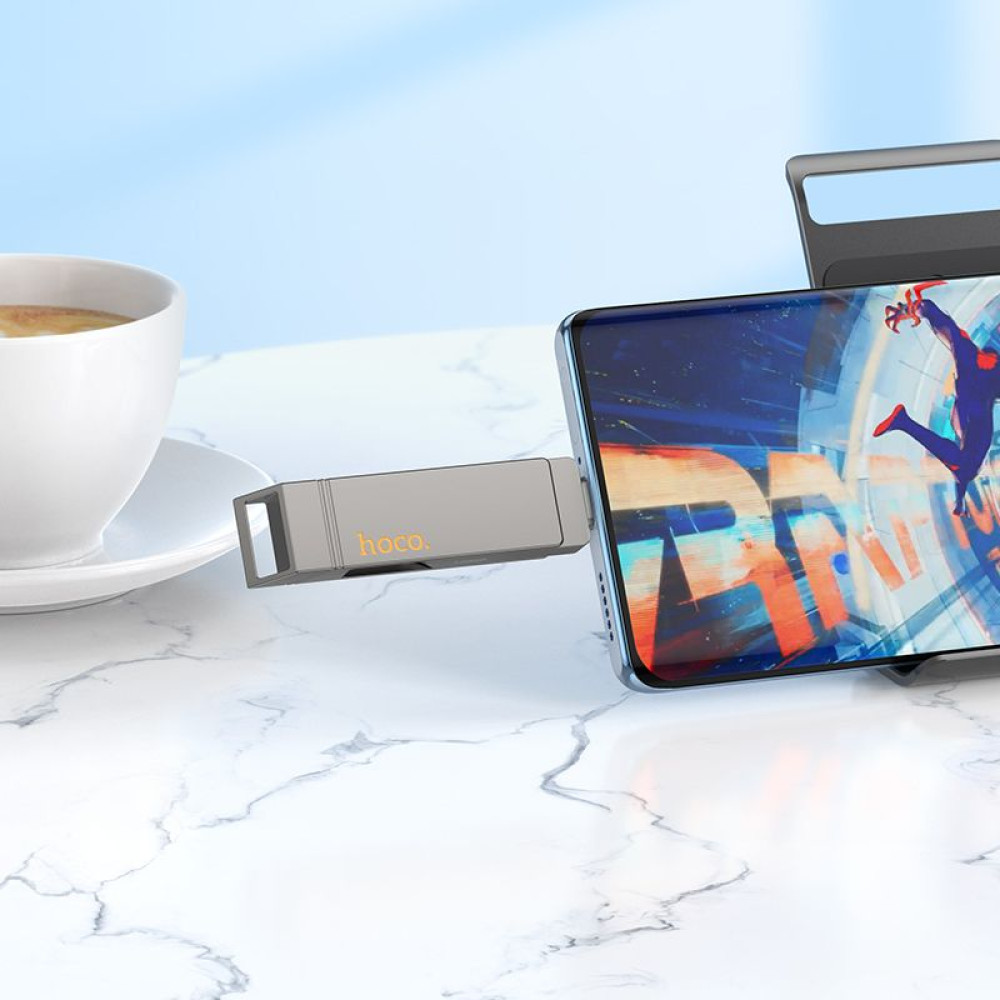 Hoco UD15 USB 3.2 Stick με σύνδεση USB-A & USB-C 256GB