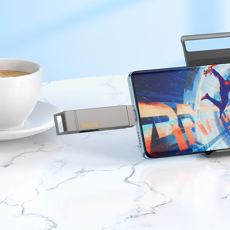 Hoco UD15 USB 3.2 Stick με σύνδεση USB-A & USB-C 256GB