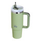 EcoLife Ανοξείδωτο Ποτήρι Θερμός με Καλαμάκι Bay Leaf 900ml