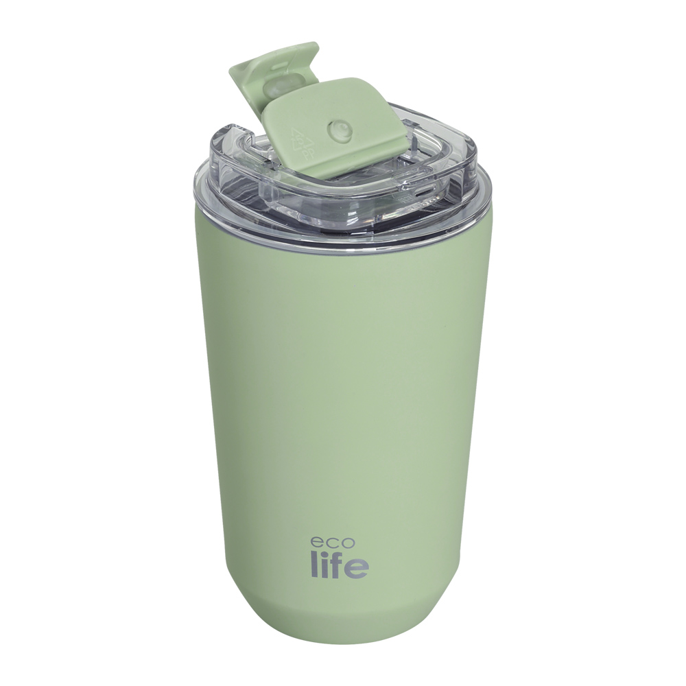 EcoLife Ανοξείδωτο Ποτήρι Θερμός Pure Green 360ml