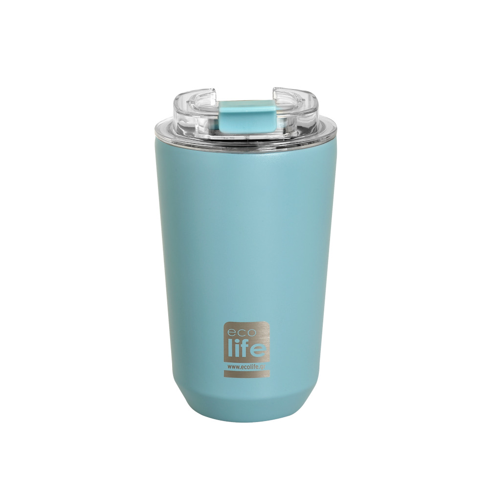 EcoLife Ανοξείδωτο Ποτήρι Θερμός Pure Blue 360ml