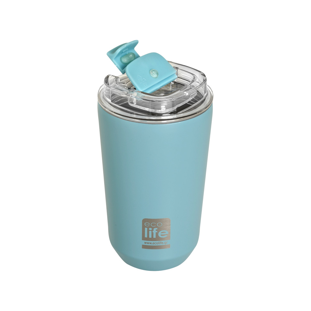 EcoLife Ανοξείδωτο Ποτήρι Θερμός Pure Blue 360ml