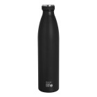 EcoLife Slim Ανοξείδωτο Μπουκάλι Θερμός Black 1L
