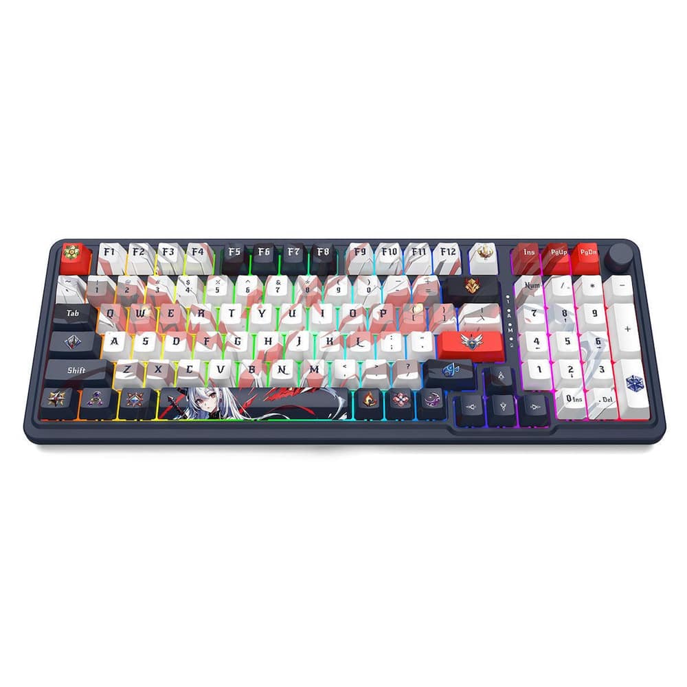 Redragon Eisa K686AK-RGB-PRO Μηχανικό Gaming πληκτρολόγιο Wired / 2.4G / BT